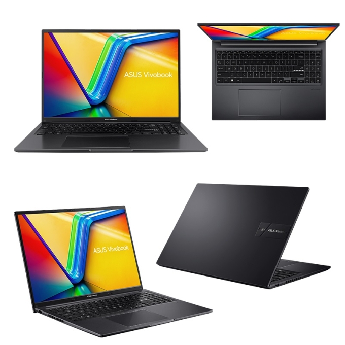 Laptop Asus VivoBook 16, Intel i5-13500H 2.6/4.7GHz, Memoria RAM 16Gb RAM DDR4, Disco Solido 512Gb M.2 SSD, Pantalla 16pulgadas LED WUXGA IPS / Asus