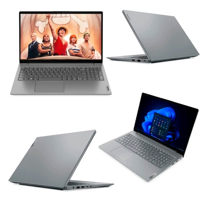 Laptop Lenovo V15 G4 IRU, Intel i7-1355U hasta 5.0GHz, Memoria RAM 16Gb DDR4-3200MHz, Disco Solido 1Tb SSD M.2 2242 PCIe 4.0 x4 NVMe, Pantalla 15.6pulgadas FHD / Lenovo