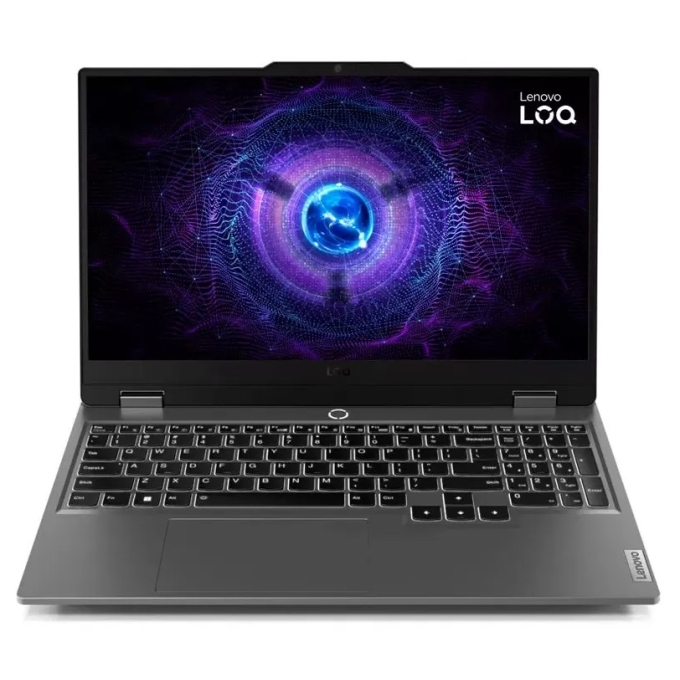 Laptop Lenovo LOQ 15IAX9, Intel i5-12450HX 4.4GHz, Memoria RAM 24Gb DDR5, Disco Solido 512Gb SSD M.2, Video NVIDIA GeForce RTX 3050 6GB GDDR6, Pantalla 15.6pulgadas FHD IPS, Gamer / Lenovo