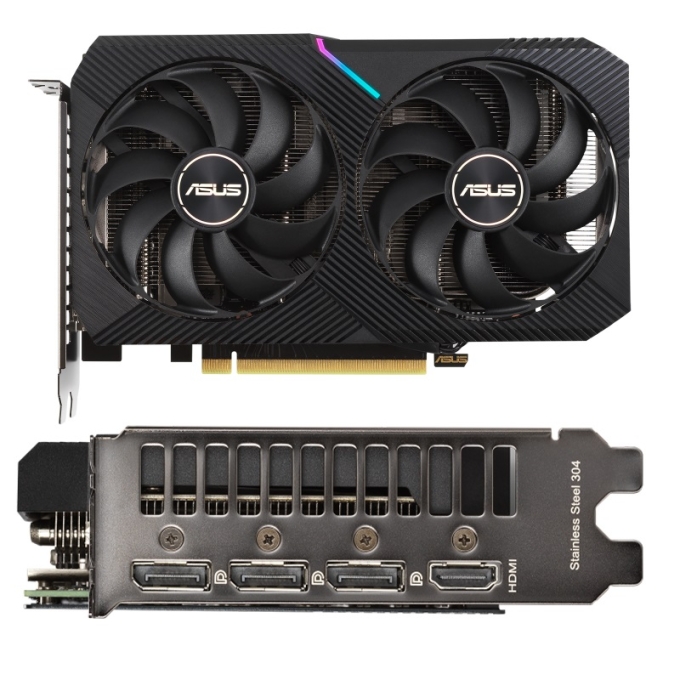 Tarjeta de video ASUS Dual GeForce RTX 3060 V2 OC Edition, 12GB GDDR6, PCI-Express 4.0 / Asus