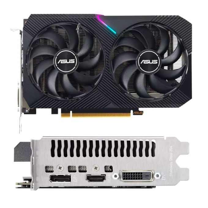 Tarjeta de video ASUS Dual GeForce RTX 3050 V2 OC Edition 8GB GDDR6, PCIe 4.0 / Asus