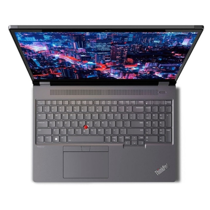 Laptop Lenovo ThinkPad P16 Gen2, Intel i7-13700HX 2.1/5.0G, Memoria RAM 32Gb DDR5-5600, Disco Solido 1Tb SSD M.2 2280 PCIe 4.0x4 NVMe Opal 2.0, Video NVIDIA RTX A2000 8GB GDDR6, Pantalla 16pulgadas WUXGA IPS, WorkStation / Lenovo