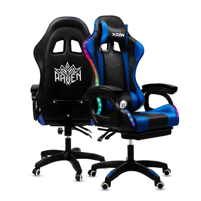 Silla Gamer Raven con luces / Raven