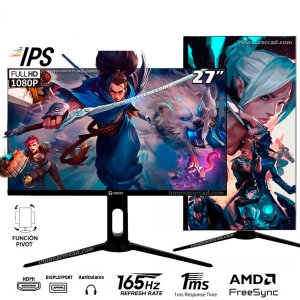 Monitor Teros TE-2752G, 27 VA 165hz, 1920x1080, Full HD, HDMI,DP Gamer