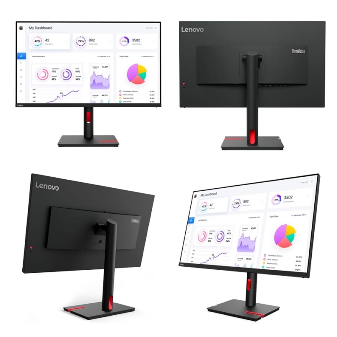 Monitor Lenovo ThinkVision S22i-30, 21.5pulgadas WLED IPS, Anti-Glare, 75Hz / Lenovo