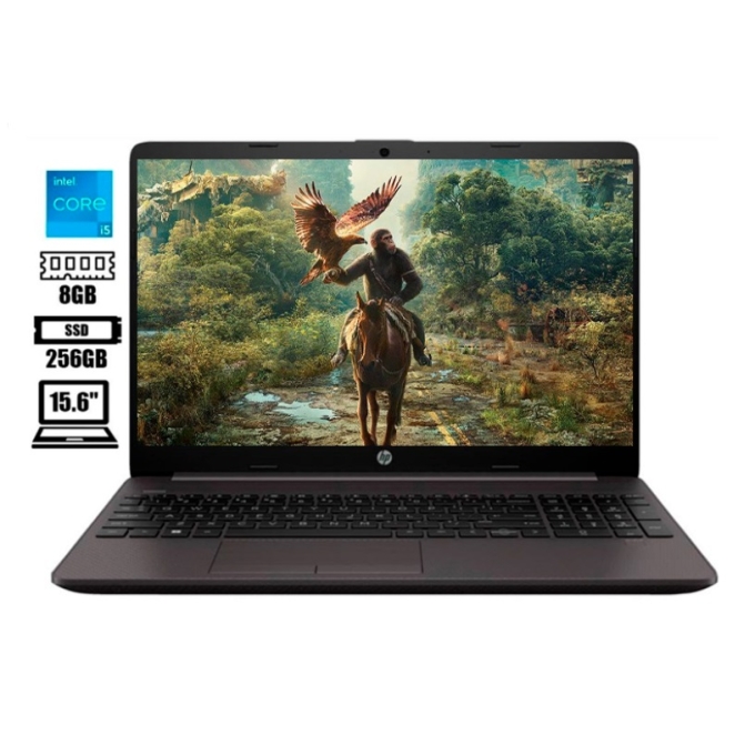 Laptop HP 250 G9 Intel i5-1235U, 8GB Memoria RAM, Disco Solido 256Gb, Pantalla 15.6pulgadas 9P7L2AT / HP