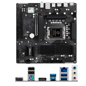 Placa Motherboard ASROCK B760M PG Lightning WiFi, Chipset Intel B760, LGA1700, mATX / ASROCK