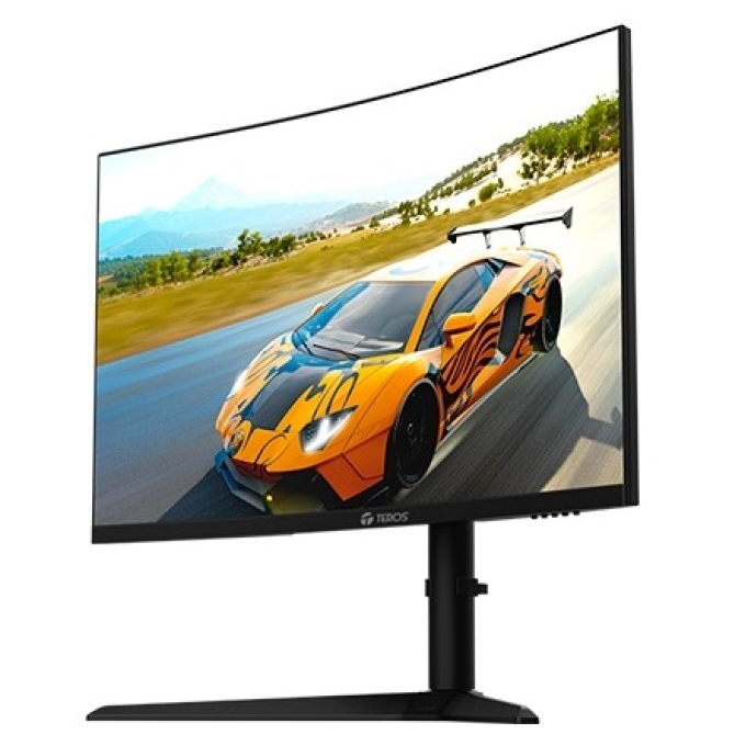 Monitor curvo Teros TE-3216G, 31.5pulgadas, 180hz, 2560x1440, Full HD, HDMI,DP, PIVOT / Teros