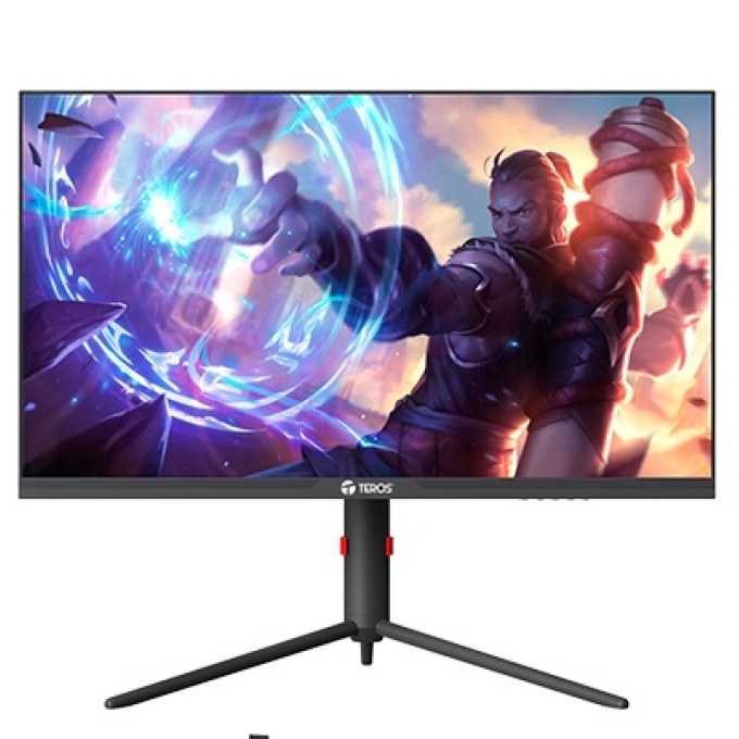 Monitor flat Gaming Teros TE-2474G, 24.5pulgadas, 180Hz, 1920x1080, Full HD, HDMI / DP/PIVOT / Teros