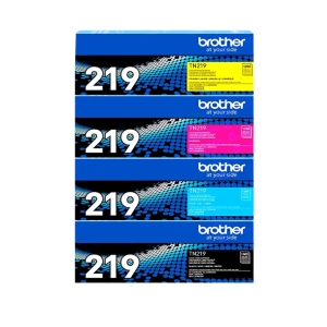 Toner Brother TN219C Cian para Impresoras HL-L3280CDW, DCP-L3560CDW y MFC-L3760CDW - 1,200 Paginas, Celeste