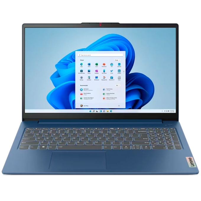 Laptop Lenovo IdeaPad Slim 3, Intel i7-13620H, Memoria RAM 16Gb, Disco Solido 1Tb SSD, Pantalla 15.6pulgadas Full HD, color Azul Abyss / Lenovo