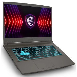 Laptop MSI Thin 15 B12UDX, Intel i5-12450H, Memoria RAM 16G, Disco Solido 512Gb SSD, Video NVIDIA GeForce RTX 3050 6Gb, Pantalla 15.6 Full HD 1920x1080, Gamer