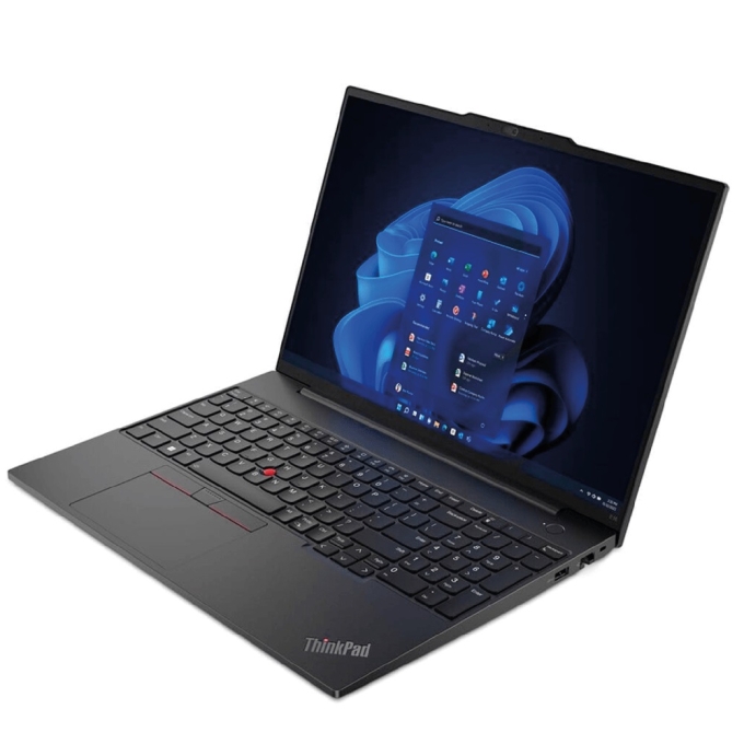 Laptop Lenovo ThinkPad E16 Gen 1, Intel i5-1335U, Memoria RAM 16Gb, Disco Solido 512Gb SSD, Pantalla 16pulgadas WUXGA, Negro grafito, Win11 Pro / Lenovo