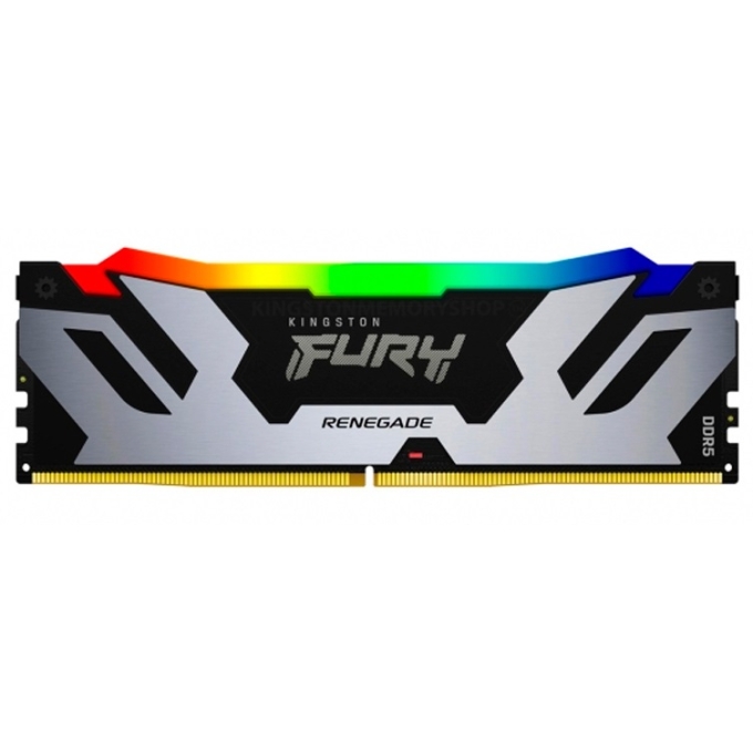 Memoria RAM Kingston Fury Renegade, 16GB, DDR5 6000 MHz, PC5-48000, CL32, 1.35V, RGB DIMM / Kingston