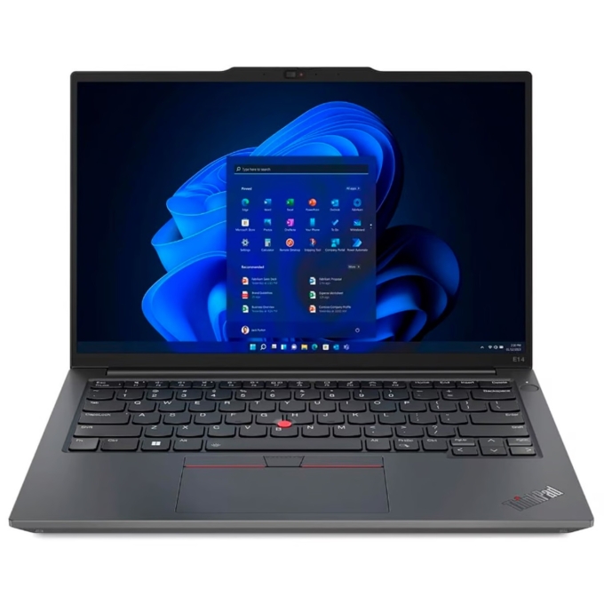 Laptop Lenovo ThinkPad E14 Gen 5, Intel i5-1335U, Memoria RAM 16Gb, Disco Solido 512Gb SSD, Pantalla 14pulgadas WUXGA, Negro grafito, Win11 Pro 21JL0011LM / Lenovo