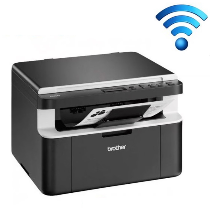 Impresora Laser Multifuncion Brother DCP-1617NW - Monocromo - Copiadora / Impresora / Escaner - 21 ppm Ethernet - USB / Brother