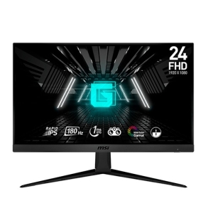 Monitor plano Gaming MSI G2412F, 24pulgadas FHD IPS, 180 Hz, 1 ms, HDMI, DP Gamer / MSI