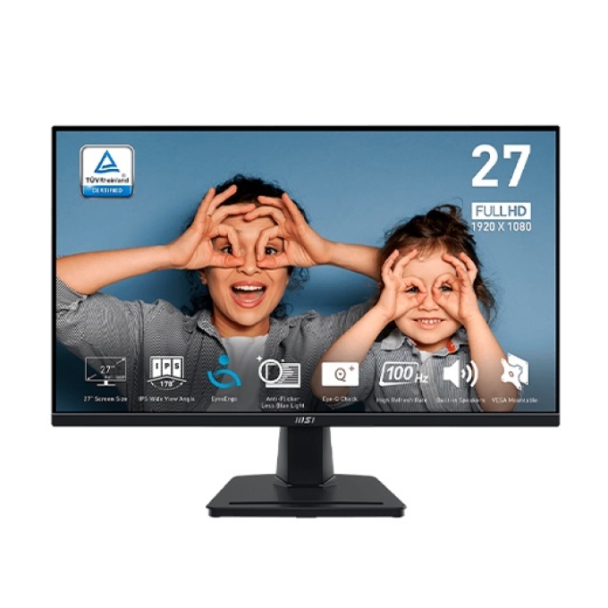 Monitor MSI PRO MP275, 27pulgadas FHD IPS, 1920 x 1080, HDMI / VGA / MSI