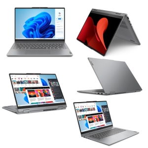Laptop Lenovo IdeaPad 5 2-in-1, AMD Ryzen 7 8845HS, Memoria RAM 16Gb, Disco solido 512Gb, Pantalla 14pulgadas WUXGA IPS Touch, Win11 / Lenovo