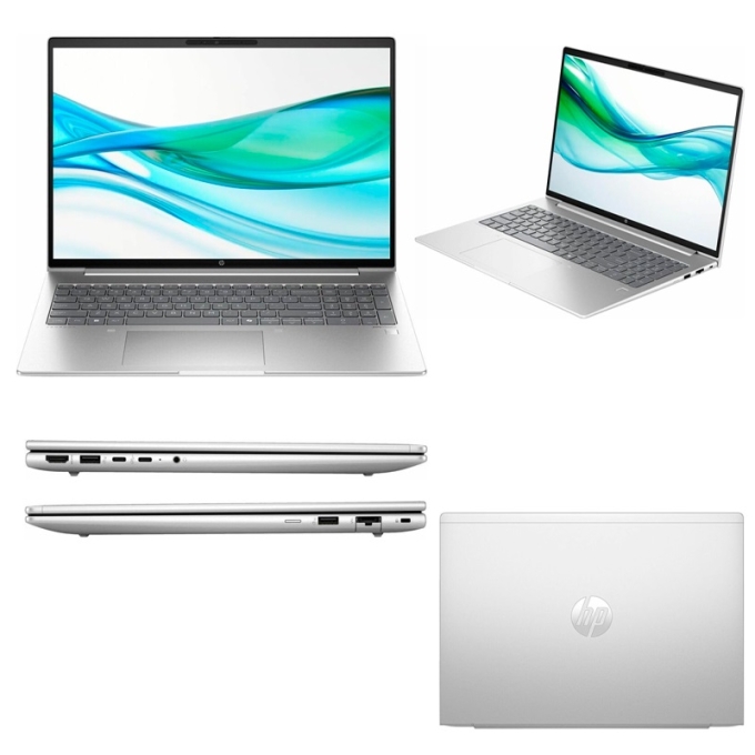 Laptop HP ProBook 460, Intel Ultra 5-125U, Memoria RAM16GB, Disco solido 512Gb, Pantalla 16pulgadas LCD LED FHD / HP