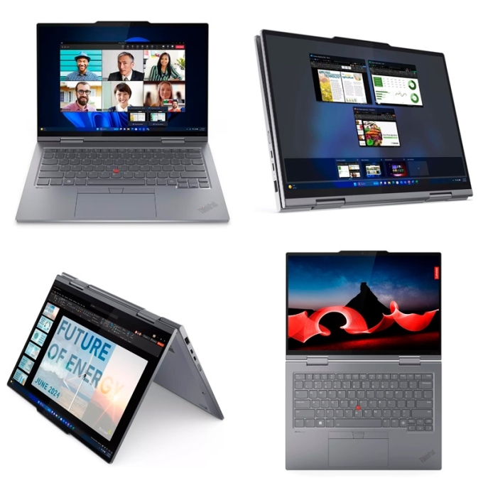 Laptop Lenovo Thinkpad X1 2-in-1 Gen 9, Ultra 7 155U, Memoria RAM 32Gb, Disco Solido 1Tb, Pantalla 14pulgadas / Lenovo