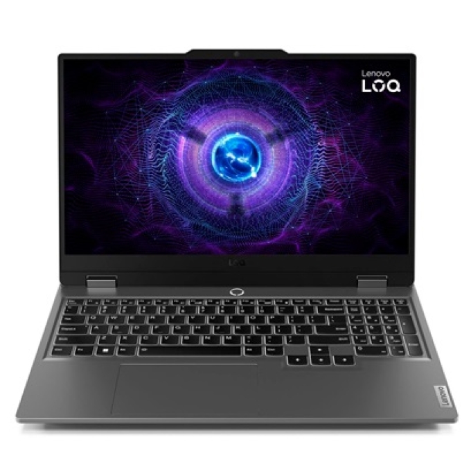 Laptop Lenovo LOQ 15IAX9, Intel i5-12450HX, Memoria RAM 8Gb, Disco Solido 512Gb, Pantalla 15.6pulgadas / Lenovo