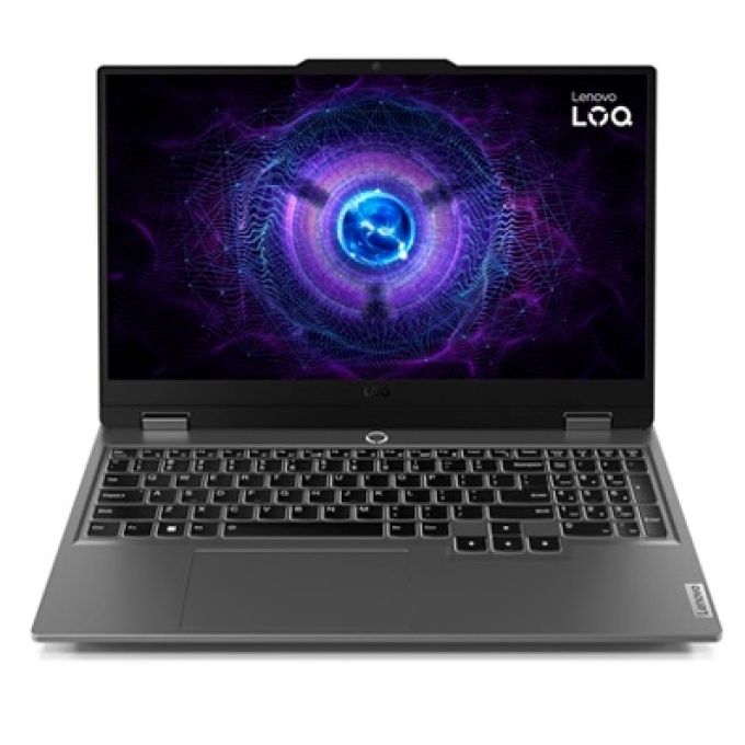 Laptop Lenovo LOQ 15IAX9, Intel i5-12450HX, Memoria RAM 24GB, Disco Solido 512Gb, Pantalla 15.6pulgadas / Lenovo