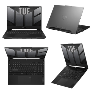 Laptop ASUS TUF Gaming A15, Ryzen7 7735HS, Memoria RAM, Disco Solido 1Tb, Pantalla 15.6pulgadas, Video NVIDIA GeForce RTX 4060 8GB, Gamer / Asus