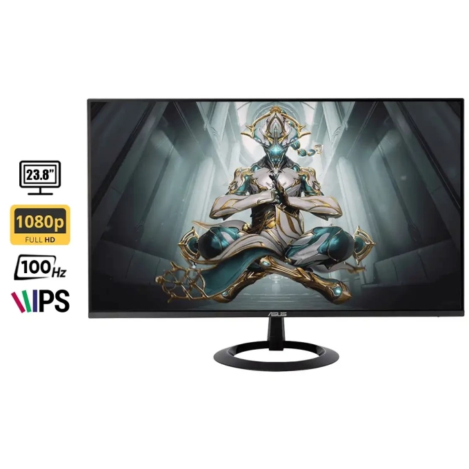 Monitor Asus VZ24EHF 24pulgadas Full HD - 16:9 - Tecnologia conmutacion en el mismo plano (In-plane Switching, IPS) - 1920x1080 - 16,7 Millones de colores - Adaptive Sync - 1ms - HDMI Gamer / Asus