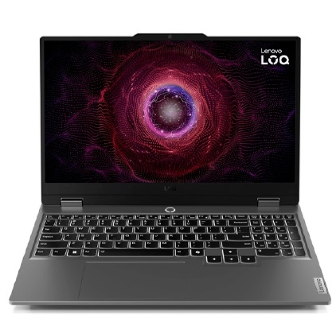 Laptop Lenovo LOQ 15ARP9, AMD Ryzen7 7435HS, Memoria RAM 12Gb, Disco Solido 512Gb, Pantalla 15.6pulgadas, Video NVIDIA GeForce RTX 4050 6GB GDDR6, Gamer / Lenovo