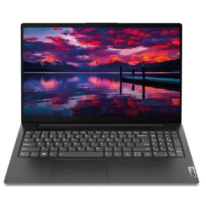 Laptop Lenovo V15 G2 IJL, Intel Celeron N4500 2.80Ghz, Memoria RAM 8Gb DDR4, Disco Solido 256Gb SSD, Pantalla 15.6pulgadas FHD 82QY00QALM / Lenovo