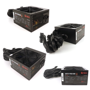 Fuente de alimentacion TEROS TE-7160, ATX, 600W, 80 Plus Bronze, 100V-240VAC, CERTIFICADA
