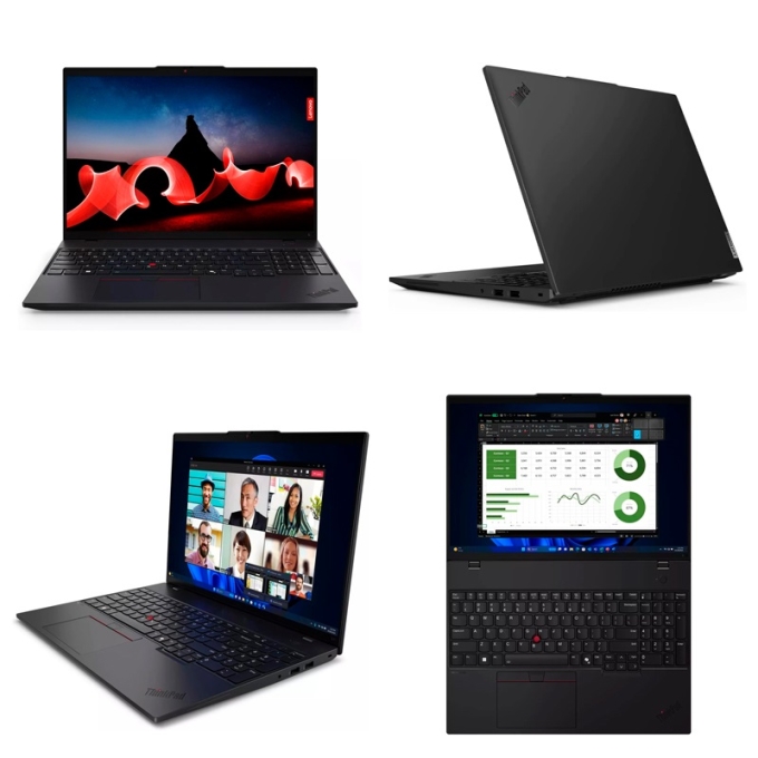 Laptop Lenovo Thinkpad L16 Gen 1, Intel U5-125U, Memoria RAM 16Gb, Disco solido 512Gb , Pantalla 16pulgadas / Lenovo