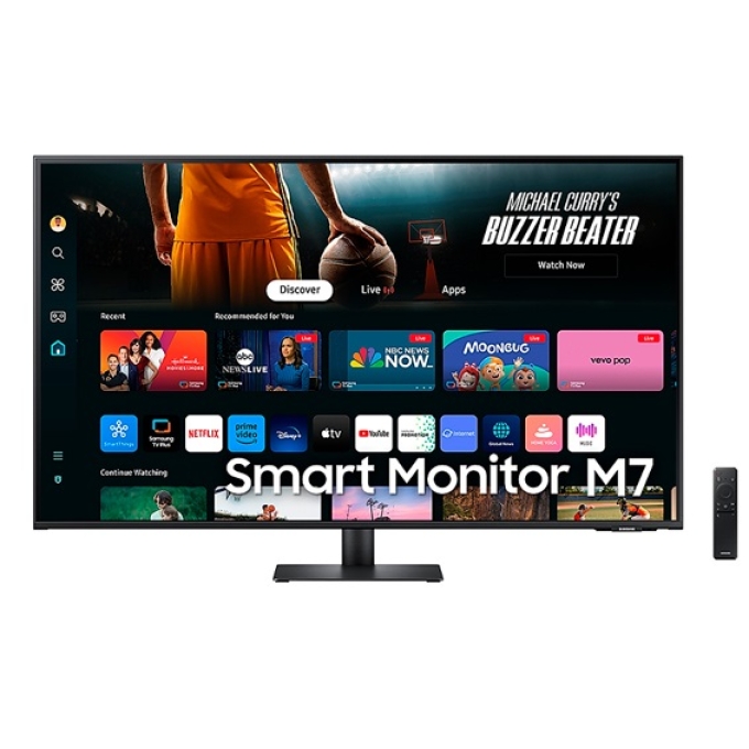 Monitor Smart SAMSUNG M7 M70D, 43pulgadas UHD (3840 x 2160), HDMI x 2, USB x 3 / Samsung