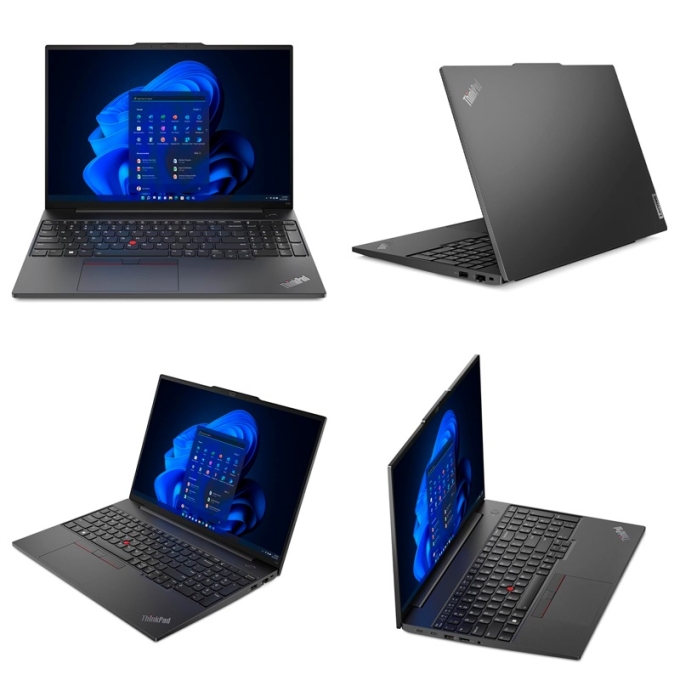 Laptop Lenovo ThinkPad E16 Gen2, Intel U5-125U, Memoria RAM 16Gb, Disco solido 512Gb, Pantalla 16pulgadas, Win 11Pro / Lenovo