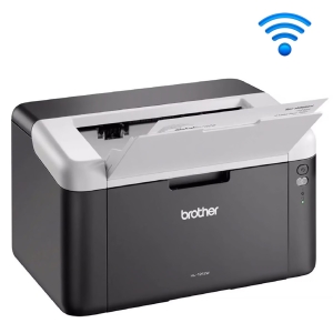 Impresora Brother Laser de Escritorio HL-1212W - Monocromo - 21ppm 2400x600 dpi - LAN inalambrica - 10000 Pages Duty Cycle - USB