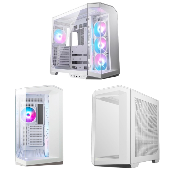 Case MSI MAG PANO 100R PZ WHITE, mini-ITX, Micro-ATX, ATX, Mid Tower / MSI