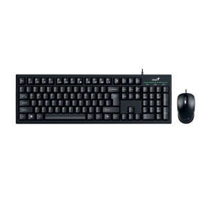 Teclado y Mause Genius KM-100SE AI COPILOT USB BLACK