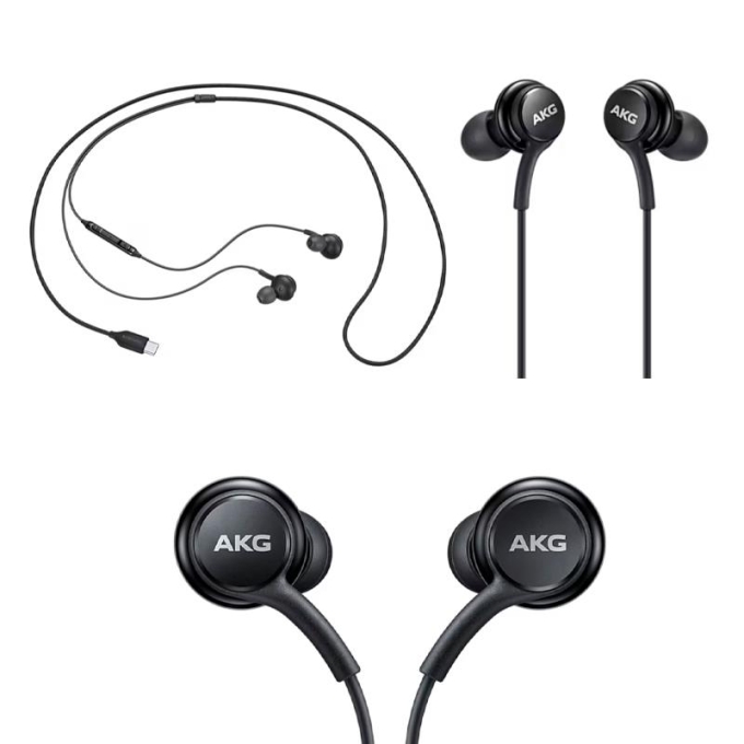 Auriculares Samsung Tipo-C, con Microfono incorporado, Color Negro. / Samsung