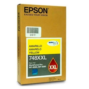 Tinta Epson T748XXL420 P/ WF-6090/ 6590 Yellow