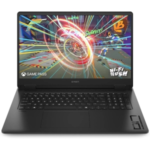 Laptop HP OMEN 17-db0009la, AMD Ryzen9 8945HS, Memoria RAM 32Gb, Disco Solido 1Tb SSD, Video NVIDIA GEFORCE RTX 4060, Pantalla 17.3, Win11 Home A14RDLA#ABM Gamer