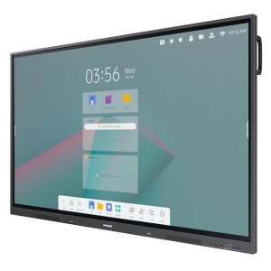 Samsung Interactive Display WA75C - 75 Clase diagonal WAC Series pantalla LCD con retroiluminación LED - educación/empresa con pantalla táctil (multitáctil)-Android-4K UHD (2160p) 3840 x 2160-Direct LED-gris espacio LH75WACWLGCXZA