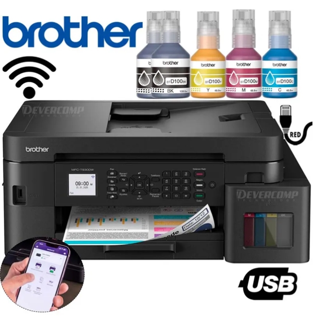 IMPRESORA MULTIFUNCIONAL DE TINTA BROTHER MFC-T930DW MFCT930DW / BROTHER