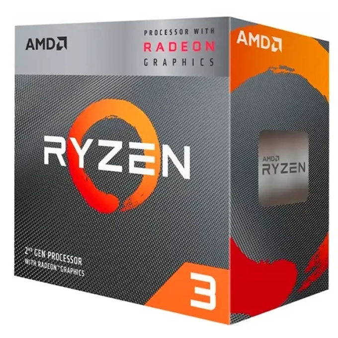 PROCESADOR AMD RYZEN 3 3200G / 3.6GHZ / AM4 / YD3200C5FHBOX / AMD