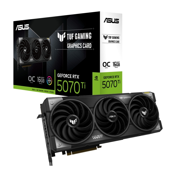 GEFORCE® TUF GAMING RTX5070TI 16GB OC TUF-RTX5070TI-O16G-GAMING TUF-RTX5070TI-O16G-GAMING / ASUS
