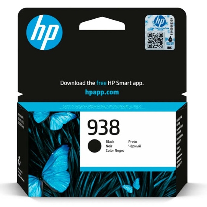 Tinta HP 4S6X8PL (938) Black (OJP 9130) 1250 PGS / HP