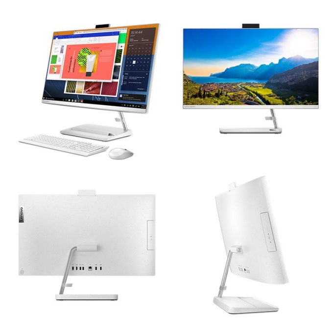 All in One Lenovo IdeaCentre 3 27ALC6, Ryzen 7 7730U, Memoria RAM 16Gb, Disco solido 512Gb, Pantalla 27pulgadas FHD IPS / Lenovo