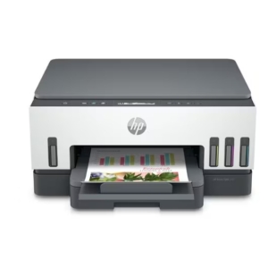 Impresora de inyeccion de tinta Hp multifuncion HP 720 Inalambrico Smart Tank - Color - Copiadora/Impresora/Escaner - 23 ppm Mono/22 ppm de impresion en color - 4800 x 1200 dpi Impresion - Duplex impresion Automatico - Hasta 5000 paginas al mes - Color De Superficie Plana Escaner - 1200 - LAN inalambrica - Wi-Fi Direct, HP Smart App, Apple AirPrint, Servicio de impresion Mopria, HP Print Service Plugin, Impresion de Android - USB