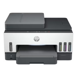 Impresora Hp de inyeccion de tinta multifuncion HP 790 Inalambrico Smart Tank - Color - Copiadora/Fax/Impresora/Escaner - 23 ppm Mono/22 ppm de impresion en color - 4800 x 1200 dpi Impresion - Duplex impresion Automatico - Hasta 6000 paginas al mes - 250 hojas Entrada - Color De Superficie Plana Escaner - 1200 - Color Fax - Ethernet - LAN inalambrica - Apple AirPrint, Android Print Service Plugin, HP Smart App, Mopria, Wi-Fi Direct - USB / HP