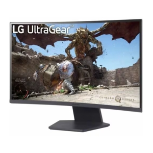 Monitor Lg LED para juegos LG UltraGear 27GS60QC-B 27 Class WQHD Pantalla curva - 16:9 - 68.6cm (27) Viewable - Vertical Alignment (VA) - LED Retroiluminacion - 2560 x 1440 - Adaptive Sync/FreeSync - 300cd/m² - 1ms - HDMI - DisplayPort